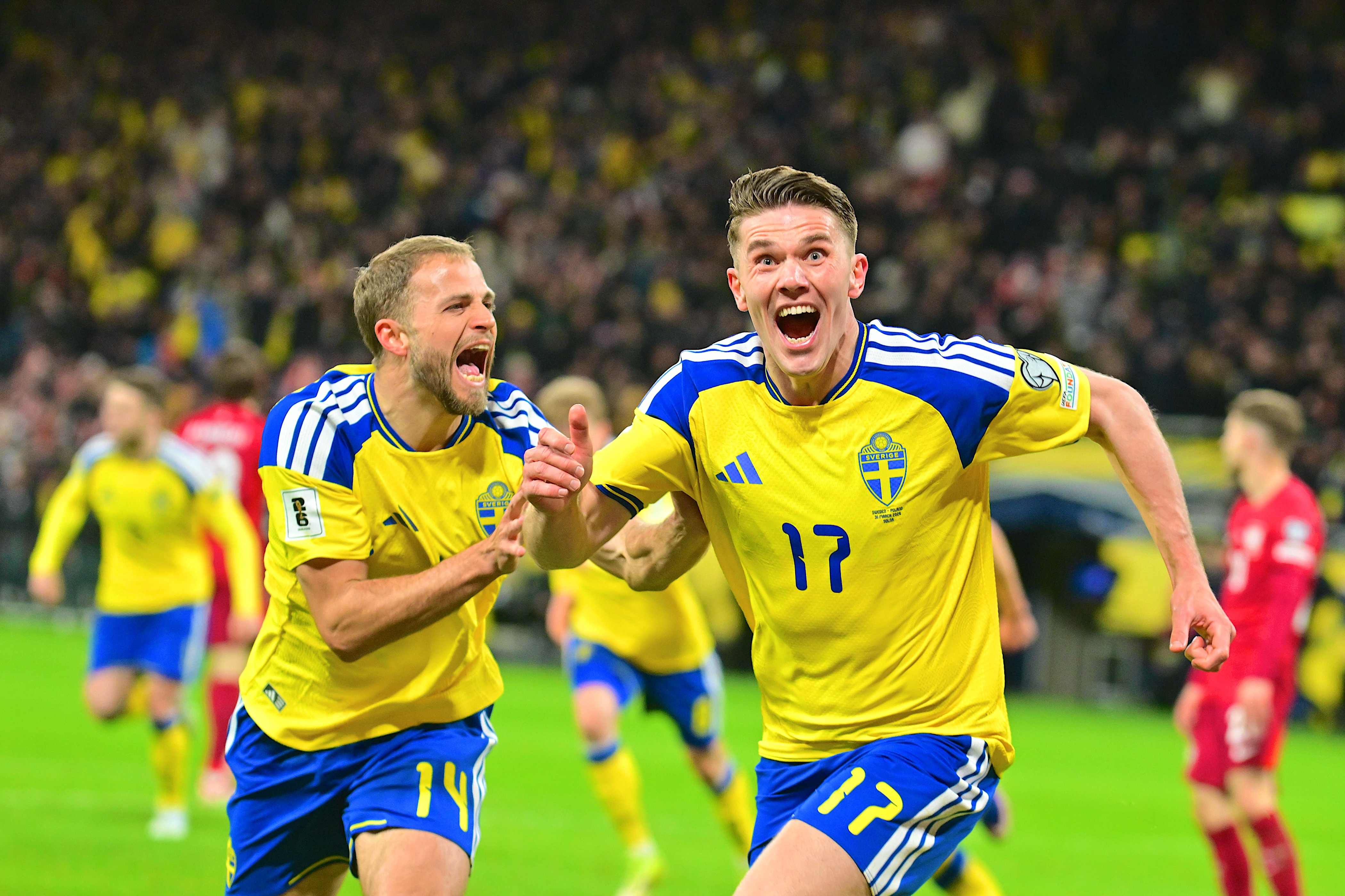 新球体育app-最大功臣！TA：约克雷斯附加赛首战戴帽 次战波兰唯一射门即绝杀